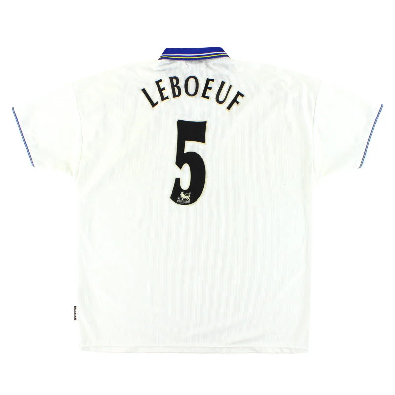 1998-00 Chelsea Umbro Away Shirt Lebouef #5 XXL
