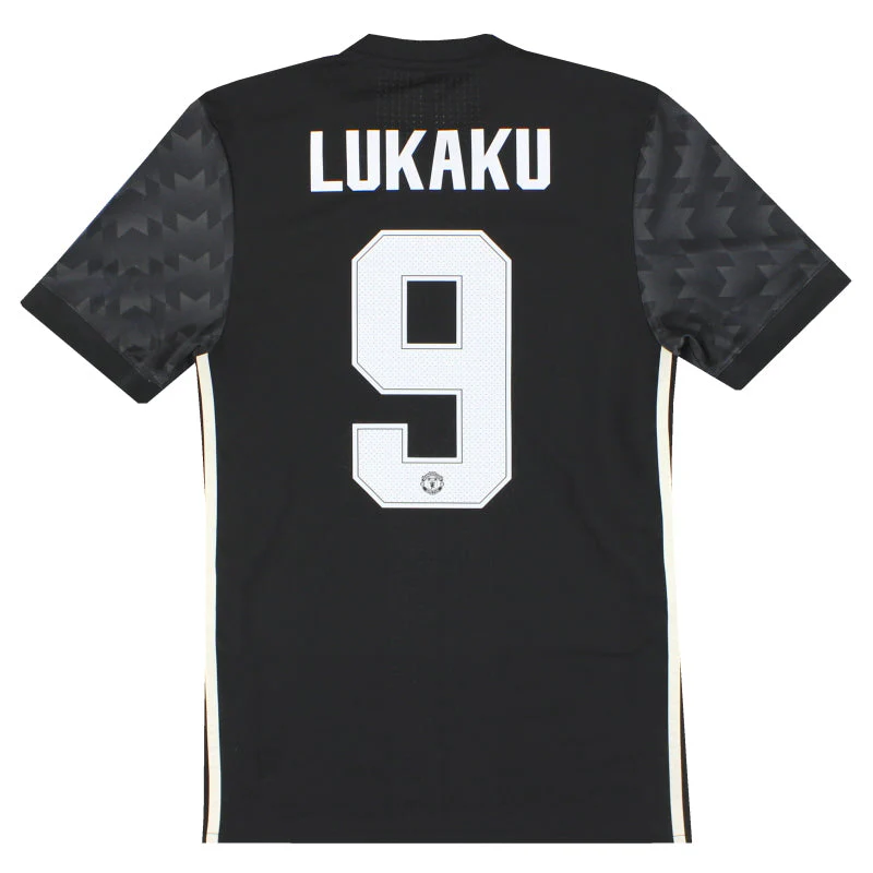 2017-18 Manchester United adidas Authentic Away Shirt Lukaku #9 S